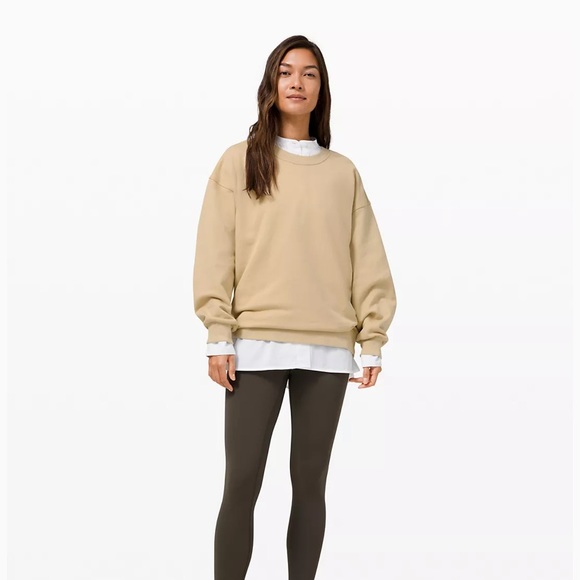 Lululemon Perfectly Oversized Crew * Trench - Picture 2 of 4